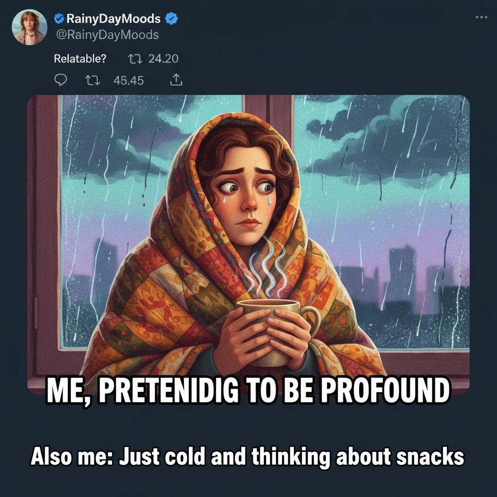 My therapist said 'seasonal depression'. I said 'it's my aesthetic now'. #SadGirlAutumn