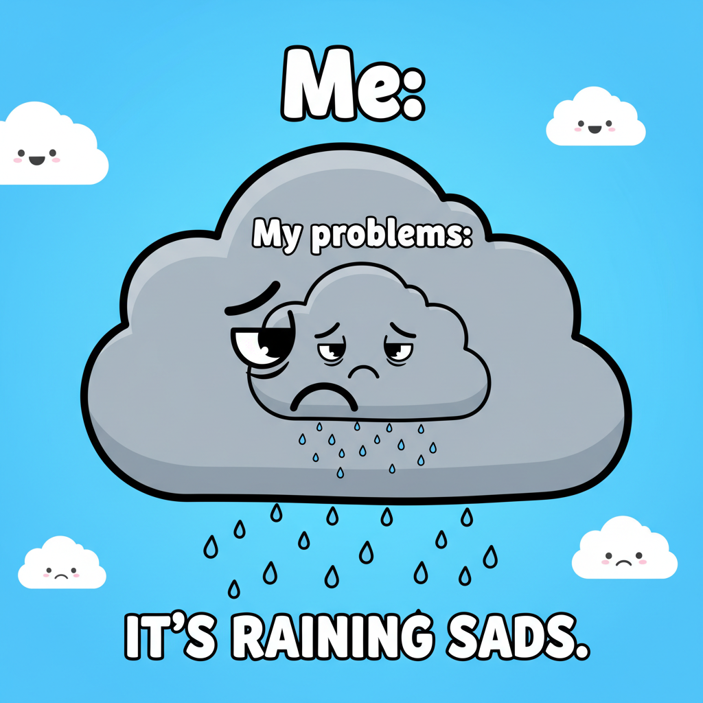 My seasonal depression has a seasonal depression. It's a whole thing.
