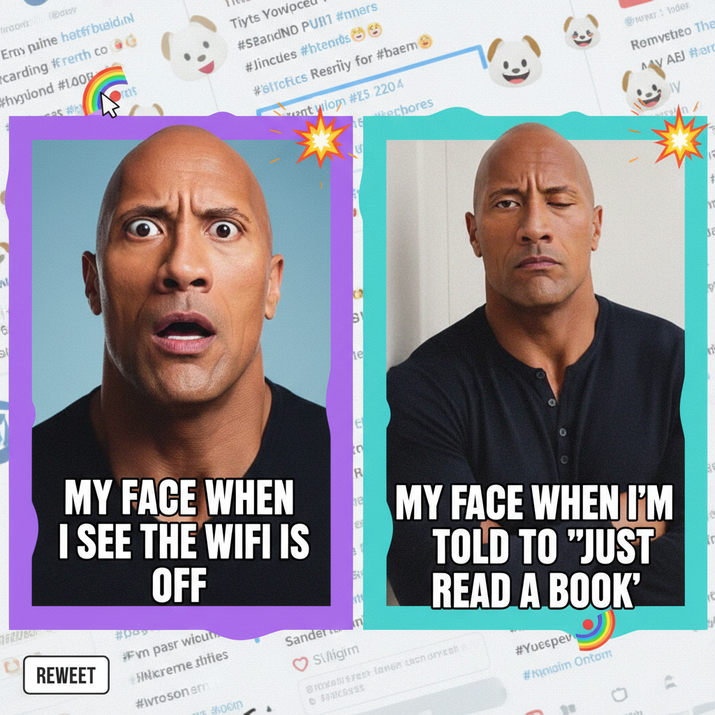 When you see the meme of yourself vs. how you actually feel inside. 😂