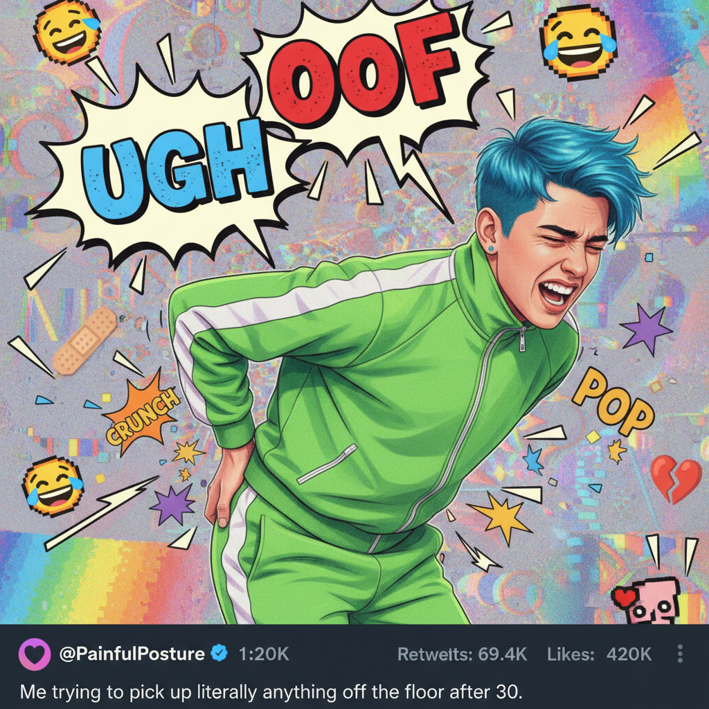 Adulting is just making weird noises when you bend down.