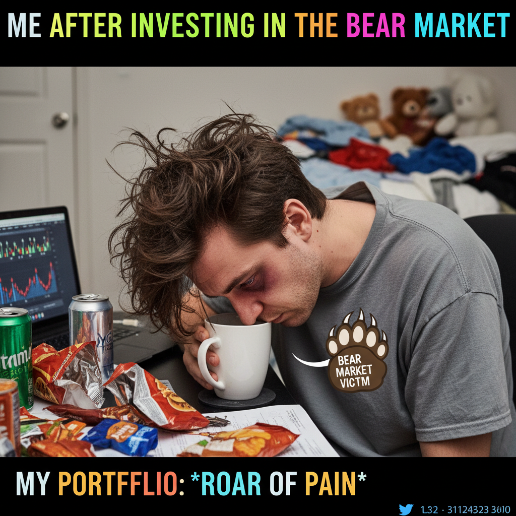 Waking up on Monday like I just fought a bear and lost.