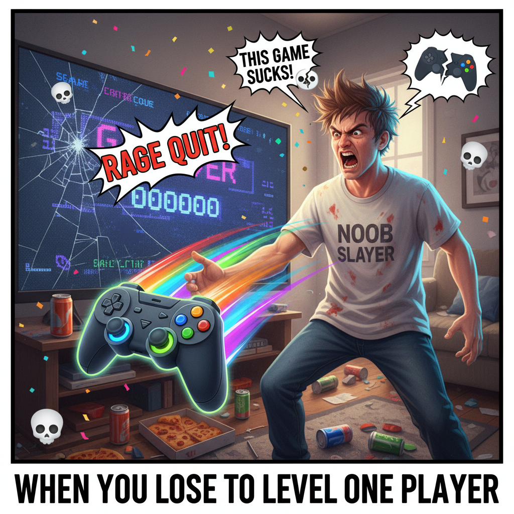 Lost to a level 1 noob. My controller is now in orbit. Send thoughts and prayers.