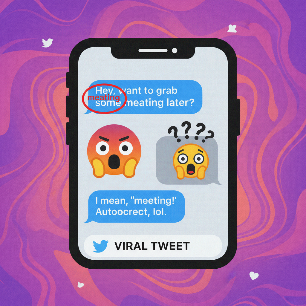 Autocorrect just changed 'meeting' to 'meating'. My boss is going to think I'm a cannibal.