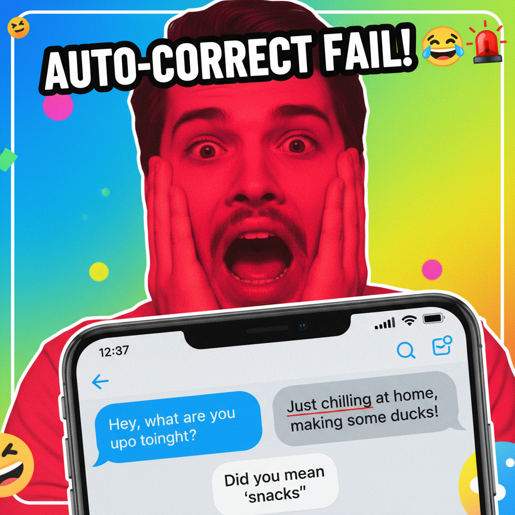 Autocorrect changed 'duck' to 'f***' in my work email. I'm unemployed now.