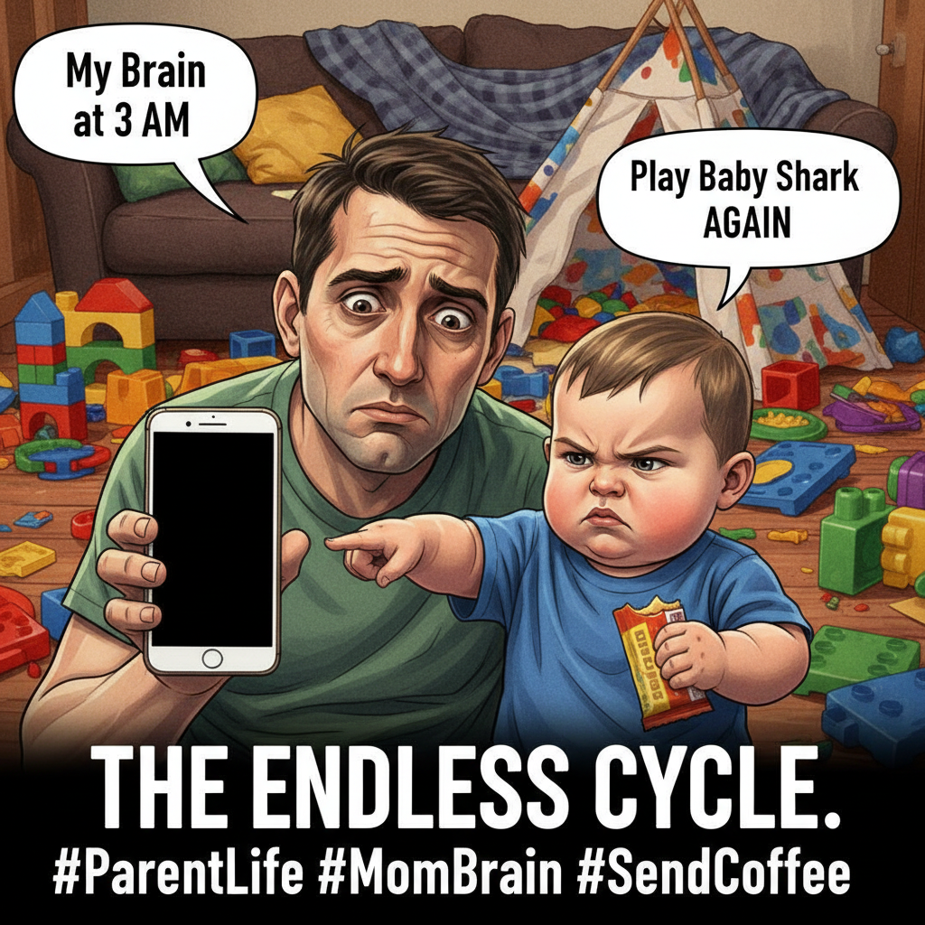 My kid just asked if my phone was 'broken' because it wasn't playing Cocomelon. Send help.