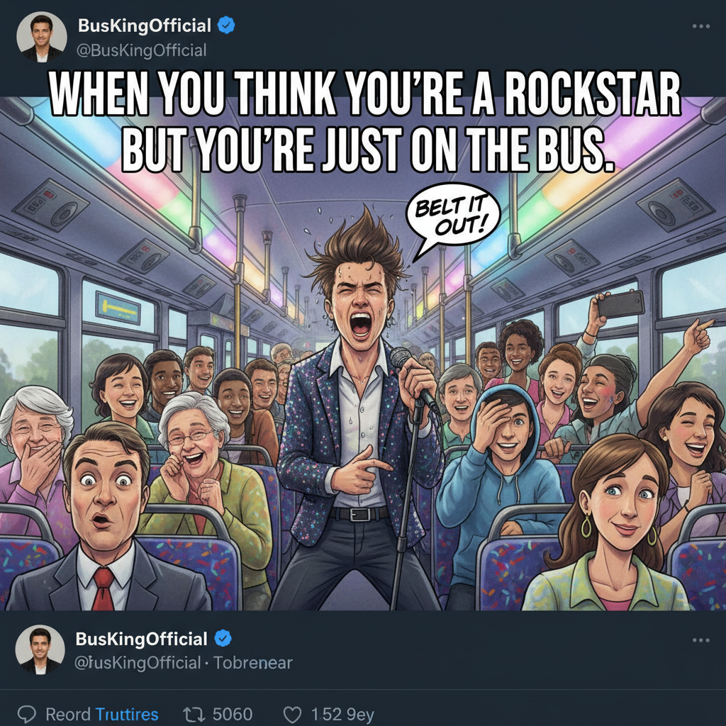 Just witnessed a full-on opera performance on the bus. My commute is never boring.