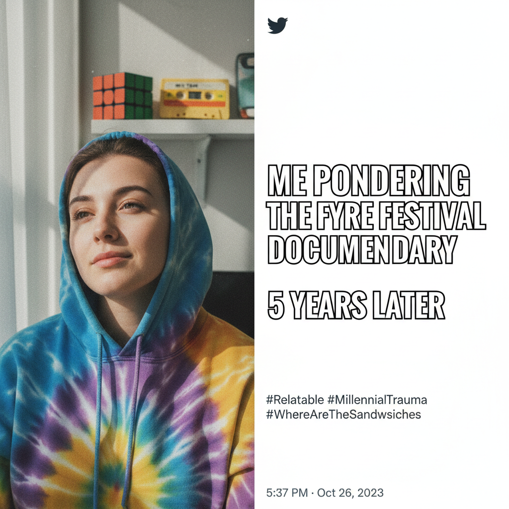 Just heard a song from my childhood and now I'm questioning everything. Time flies.