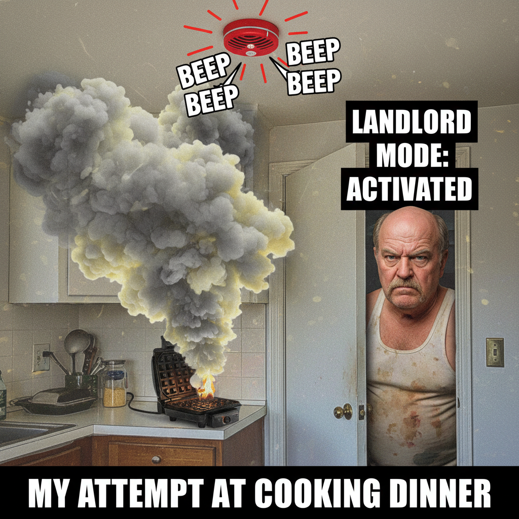 My cooking fail wasn't just bad, it activated the smoke alarm and my landlord.