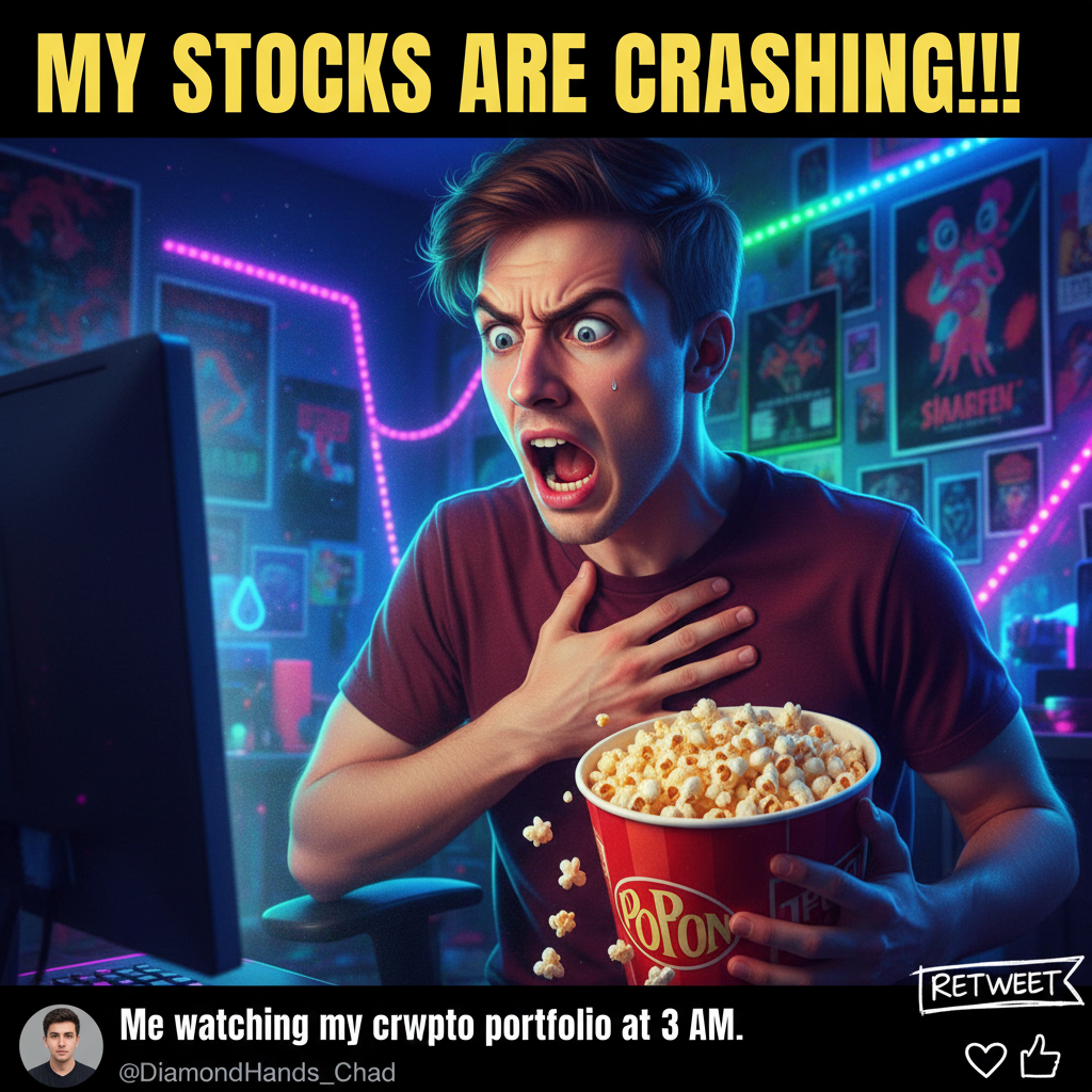 Me watching celebrity drama unfold like I have stakes in their relationship.