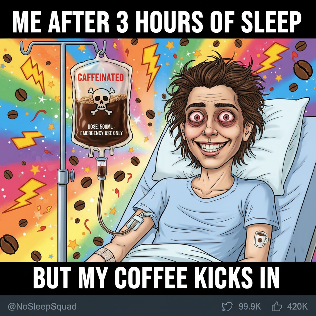 My blood type is coffee. My therapist said it's fine. #CoffeeAddict