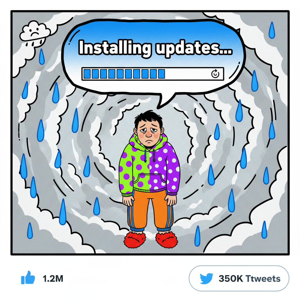 My therapist says my seasonal depression is just my body's annual software update.