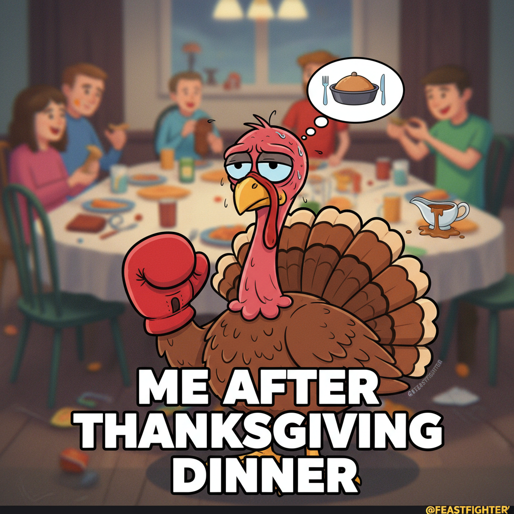 Holiday dinner is a battle royale and I'm just here for the mashed potatoes.