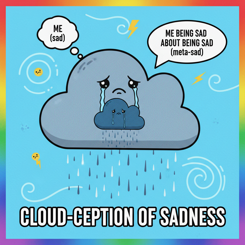 My seasonal depression has a seasonal depression. It's a meta-sadness.