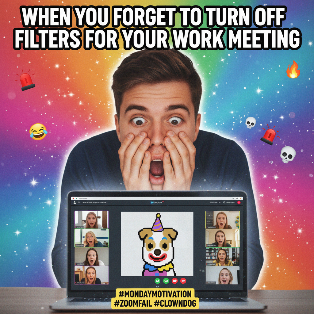 My mic was on during the entire Zoom meeting. They heard EVERYTHING. Send help.