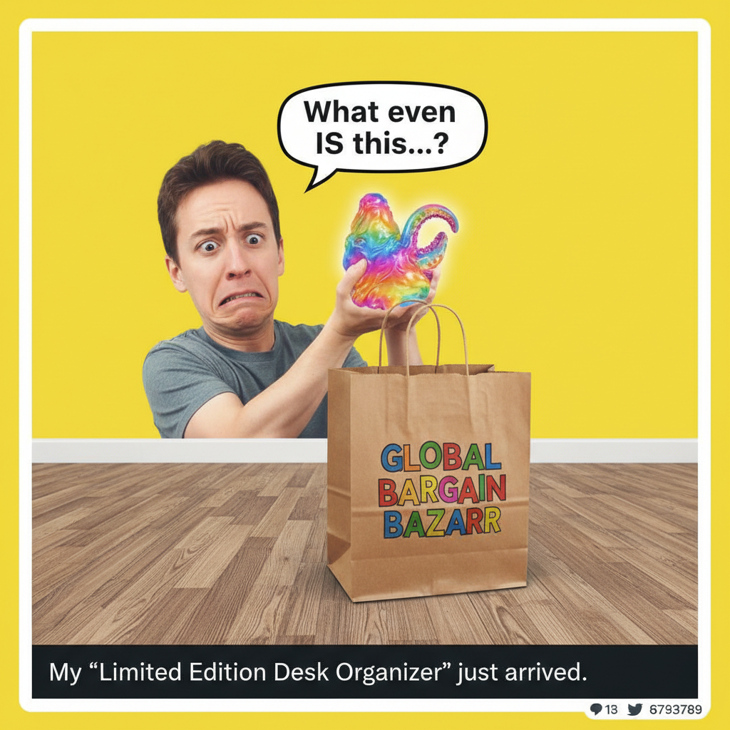 Me: 'I need this!' *adds to cart* Also me: *receives package* 'What even is this?'