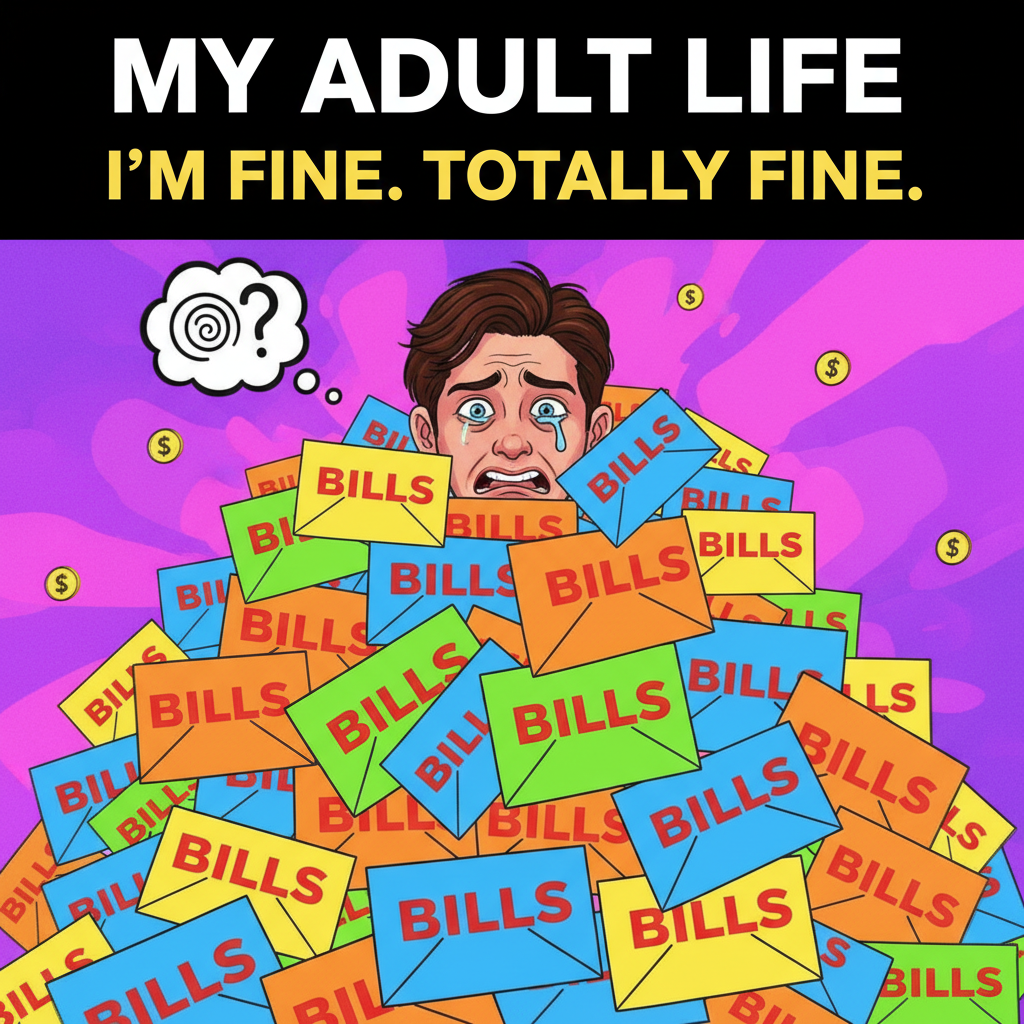 Just paid a bill I didn't even know existed. Adulting is basically a subscription service for stress.