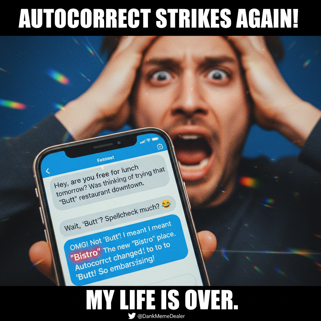 Autocorrect just changed 'I'm coming' to 'I'm communism'. My boss is going to love that.