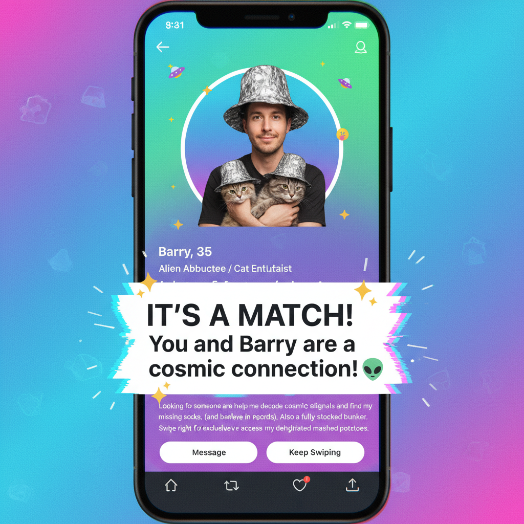 Dating app bio: 'Looking for someone to share my Netflix password with.' Instant match.