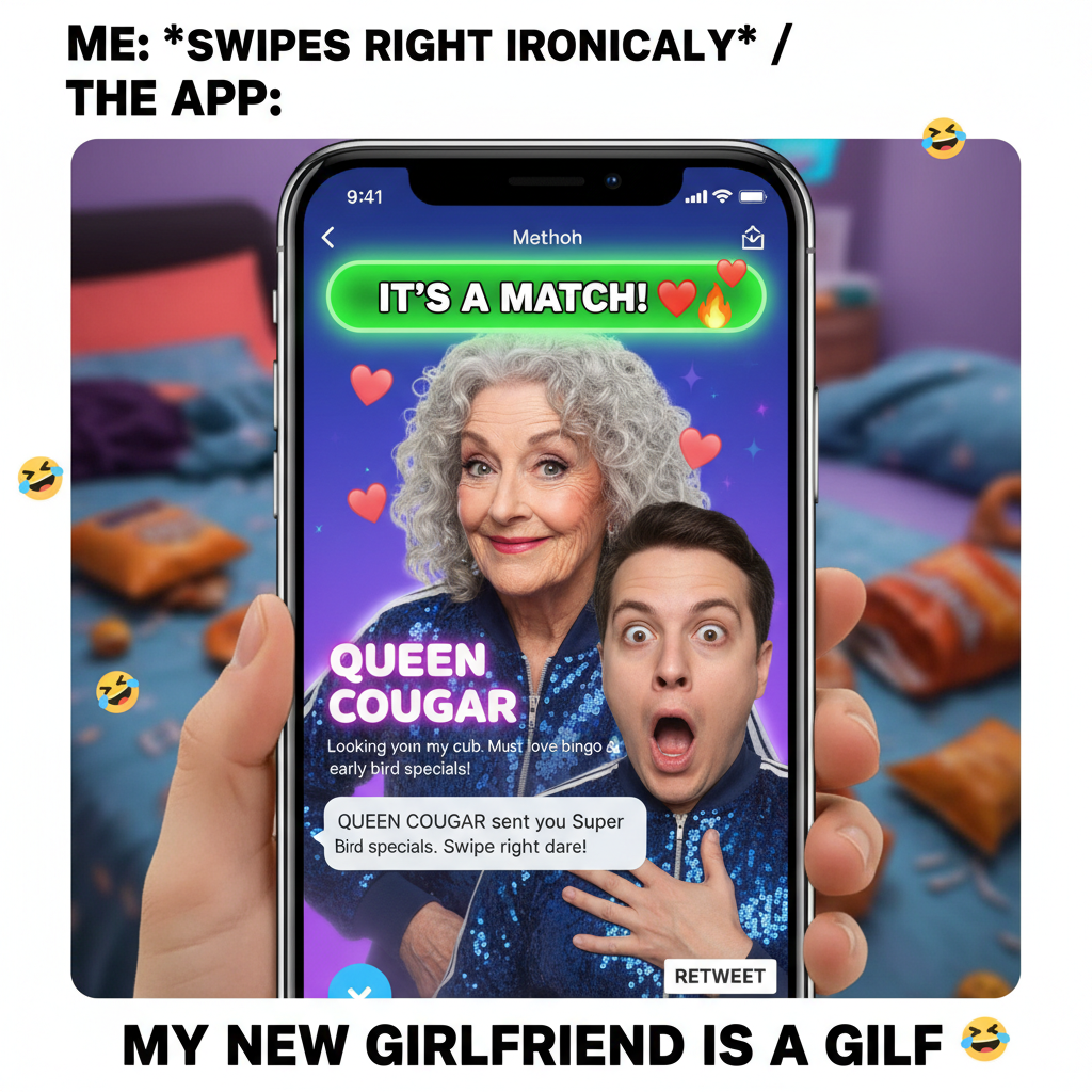 Matched with my ex's mom on Tinder. This is not the reunion I envisioned.