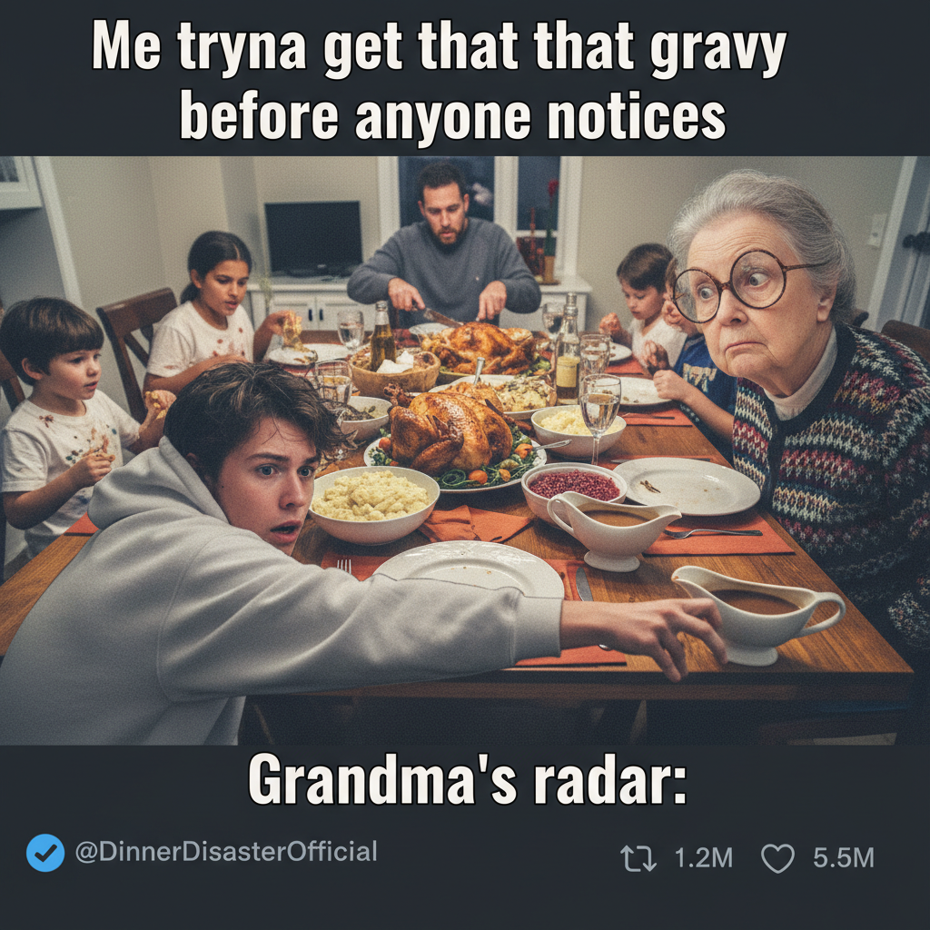 Aunt Carol just asked why I'm still single. Pass the gravy, please.