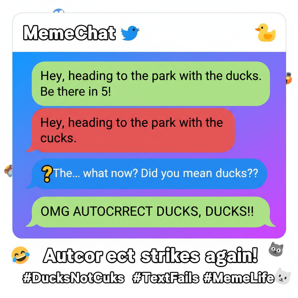Autocorrect changed 'meeting' to 'meating'. My boss is now very confused.