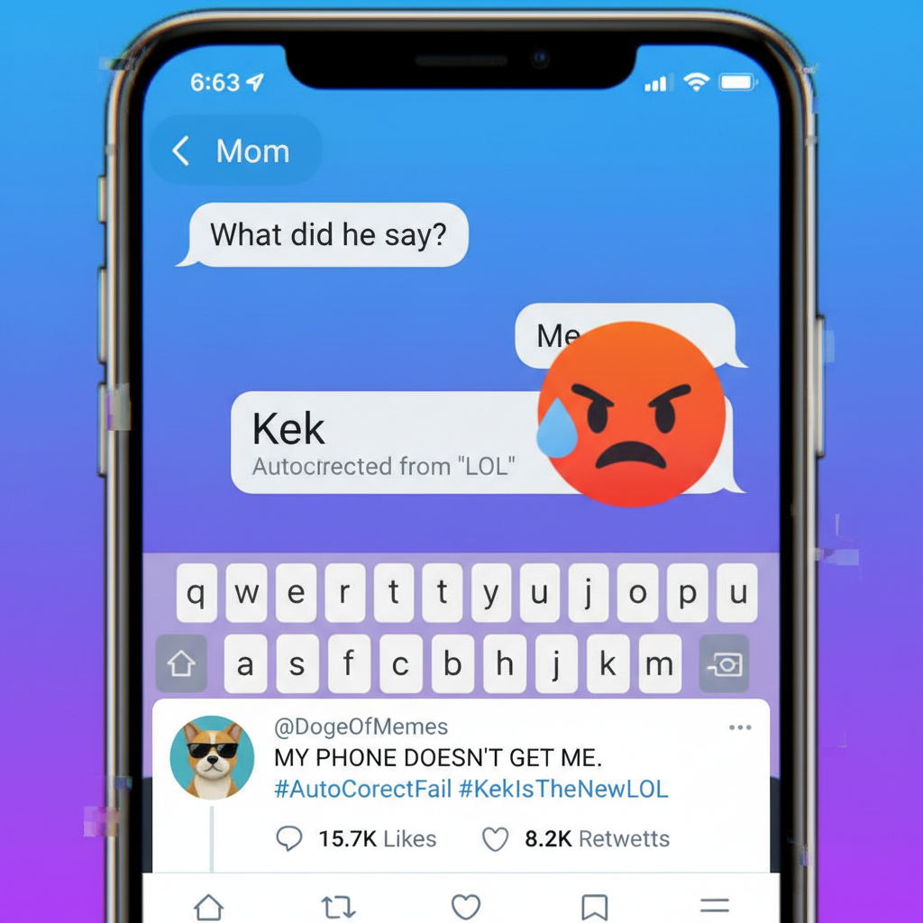 My phone just tried to autocorrect 'LOL' to 'Kek'. I'm uninstalling it.