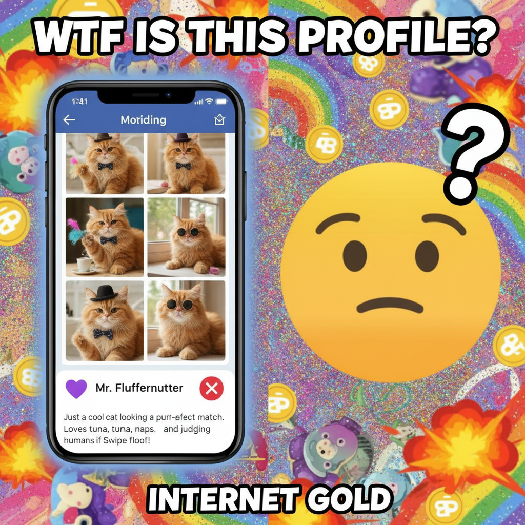 Matched with someone who only sends pics of their cat. Is this a date or a pet adoption interview?