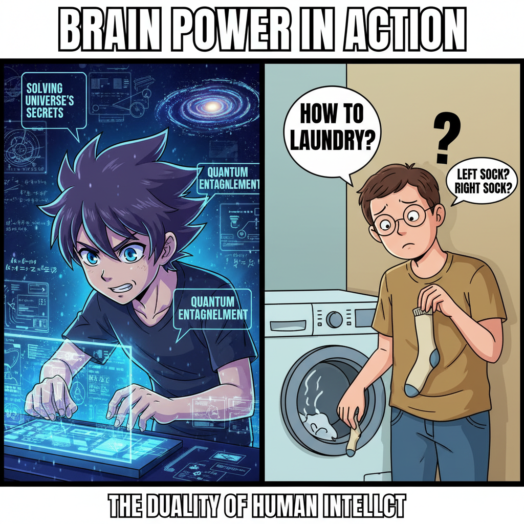 Me trying to use anime logic to solve my real-life problems. It's not working.