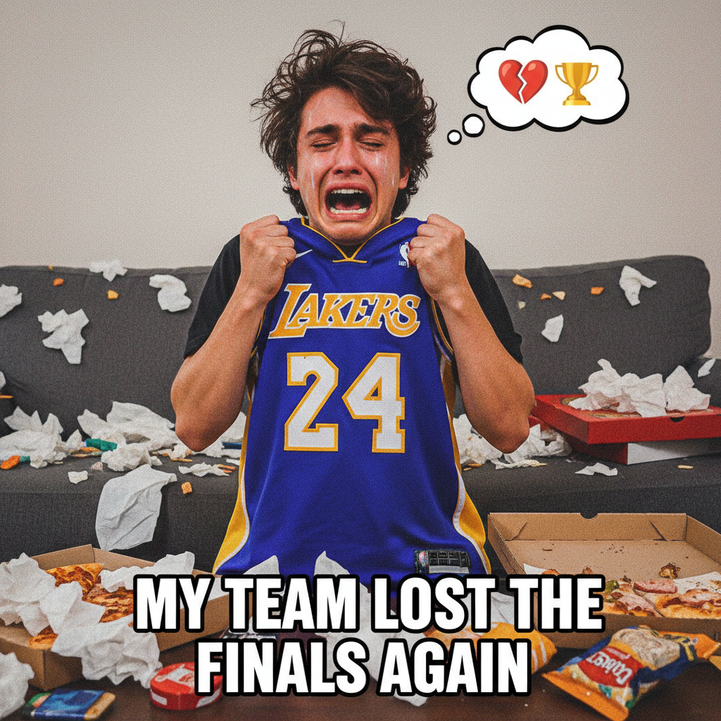 My team lost. I'm legally obligated to be sad until next season. Don't @ me.