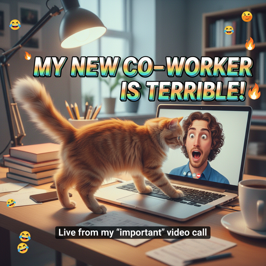 My pet just walked across my keyboard during a client Zoom call. Pretty sure I just ordered 500 rubber chickens.