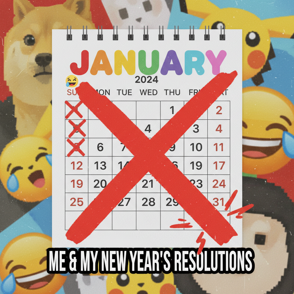 My New Year's resolution lasted 3 days. Guess I'll try again in 2025.