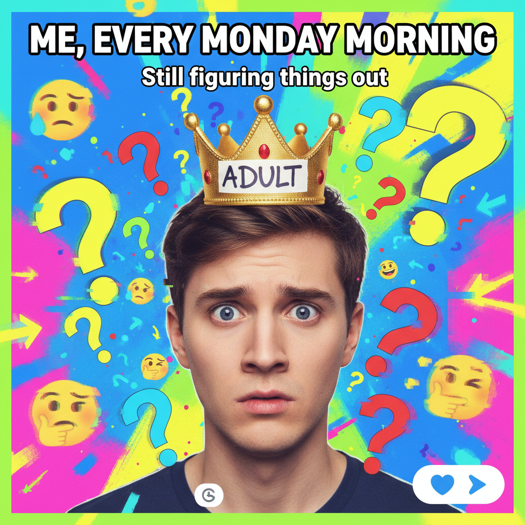 Just realized 'adulting' is mostly just guessing and hoping for the best.