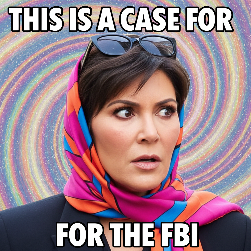 Me watching literally any minor inconvenience happen: *Kris Jenner 'This is a case for the FBI' meme*