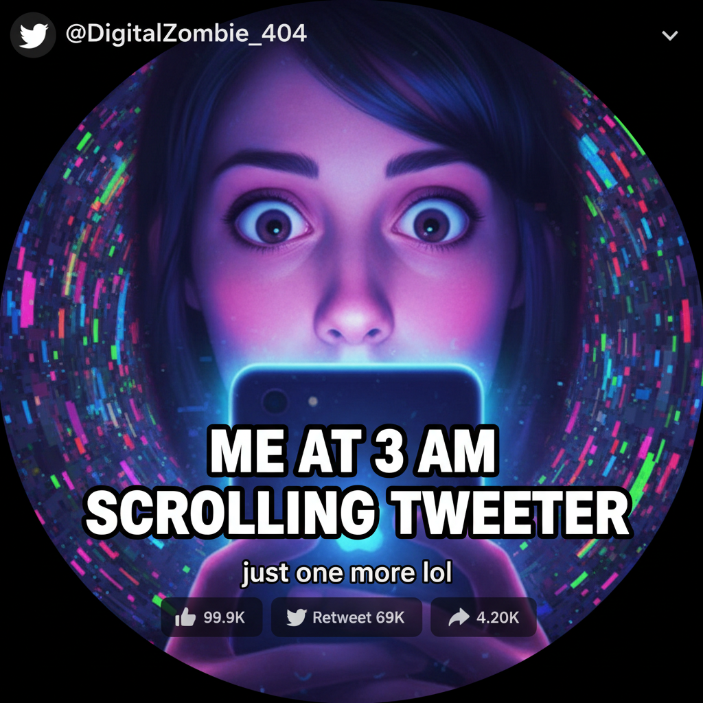 Me: 'Just 5 more minutes on TikTok.' *2 hours later* #Addiction