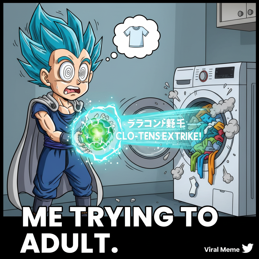 Me trying to use anime logic to solve real-life problems. Spoiler: it never works.