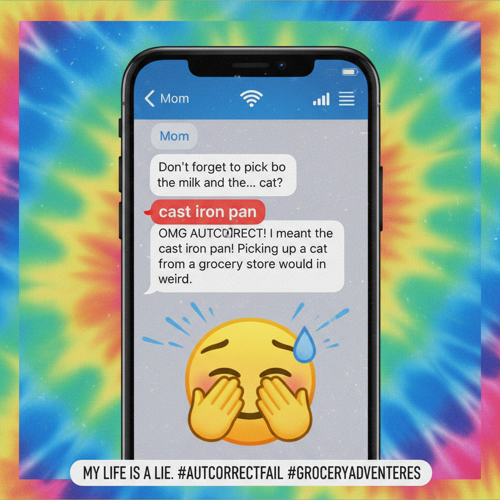 Autocorrect just changed 'I'm on my way!' to 'I'm on my whey!' Guess I'm hitting the gym now.