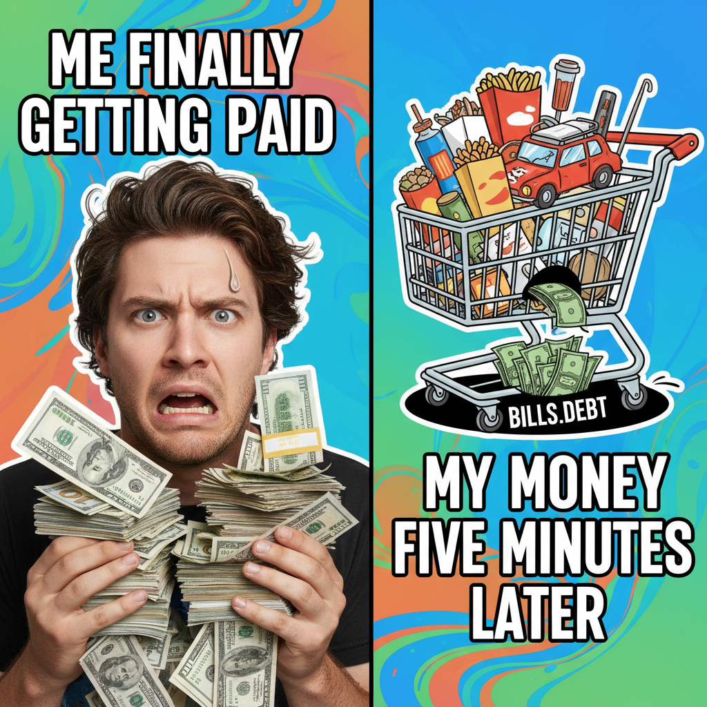 Just paid a bill that felt like a personal attack. Adulting is a scam.