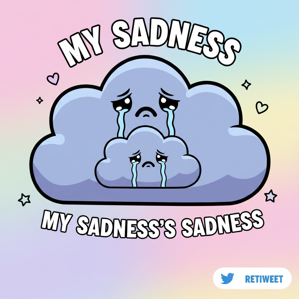My seasonal depression has a seasonal depression. It's a meta-sadness.