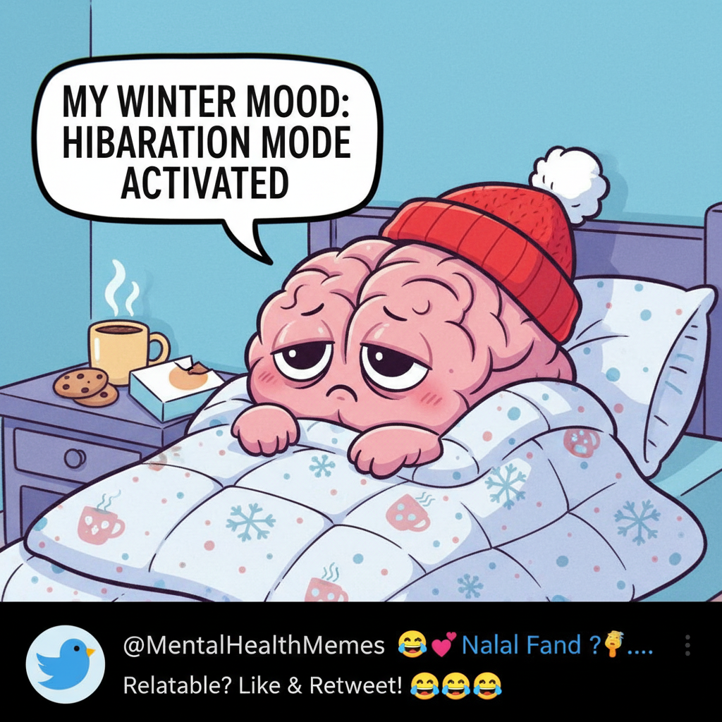 My brain cells hibernating from October to March. Send snacks and sunlight.