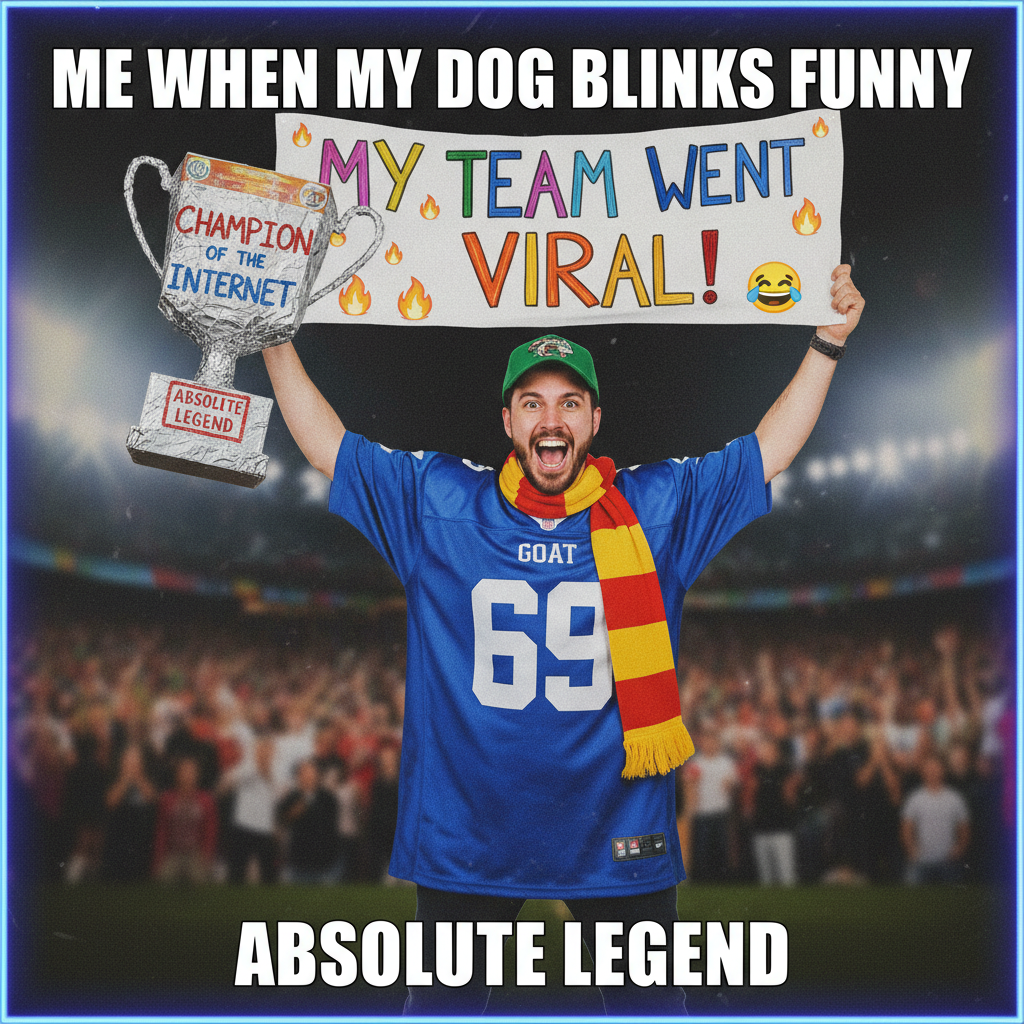 My team won a game. I've already planned the parade and bought a championship ring. It's fine.