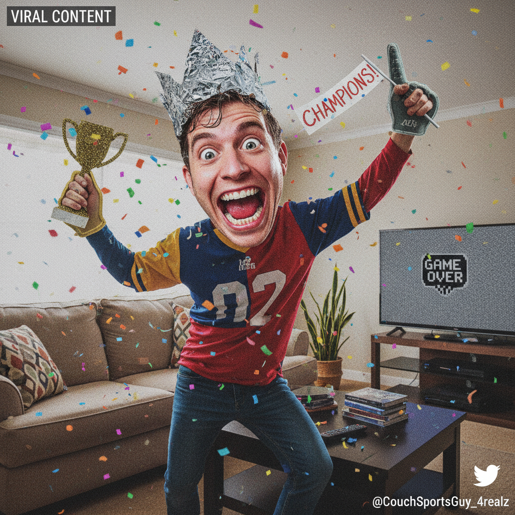 My team won. I'm already planning the parade. It's just preseason. I know. 🏆