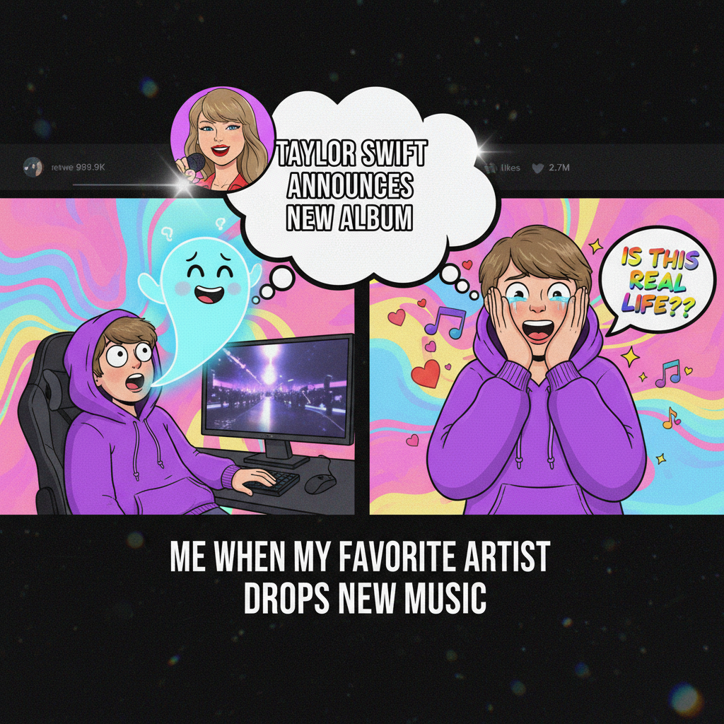 When a celebrity reacts to your tweet and you ascend to a new plane of existence.