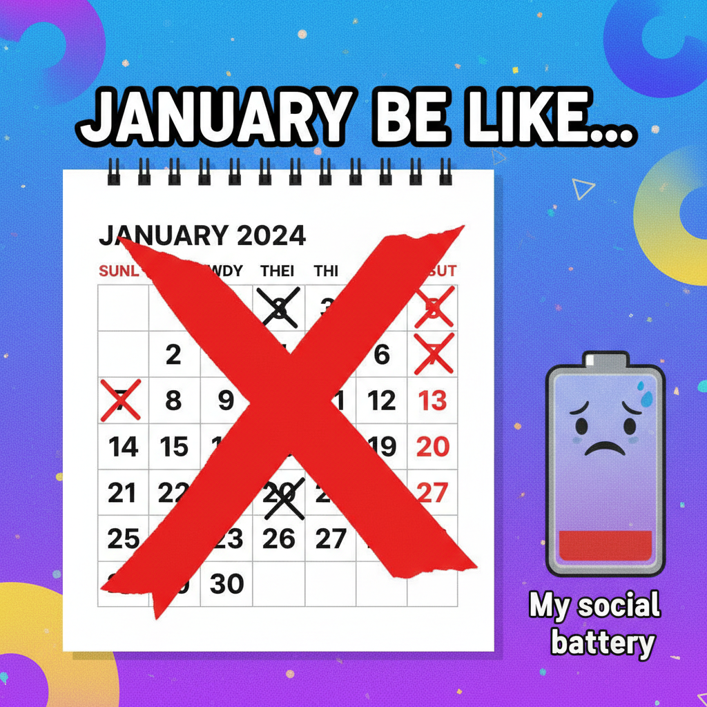 My New Year's resolution lasted longer than my phone battery. Almost.