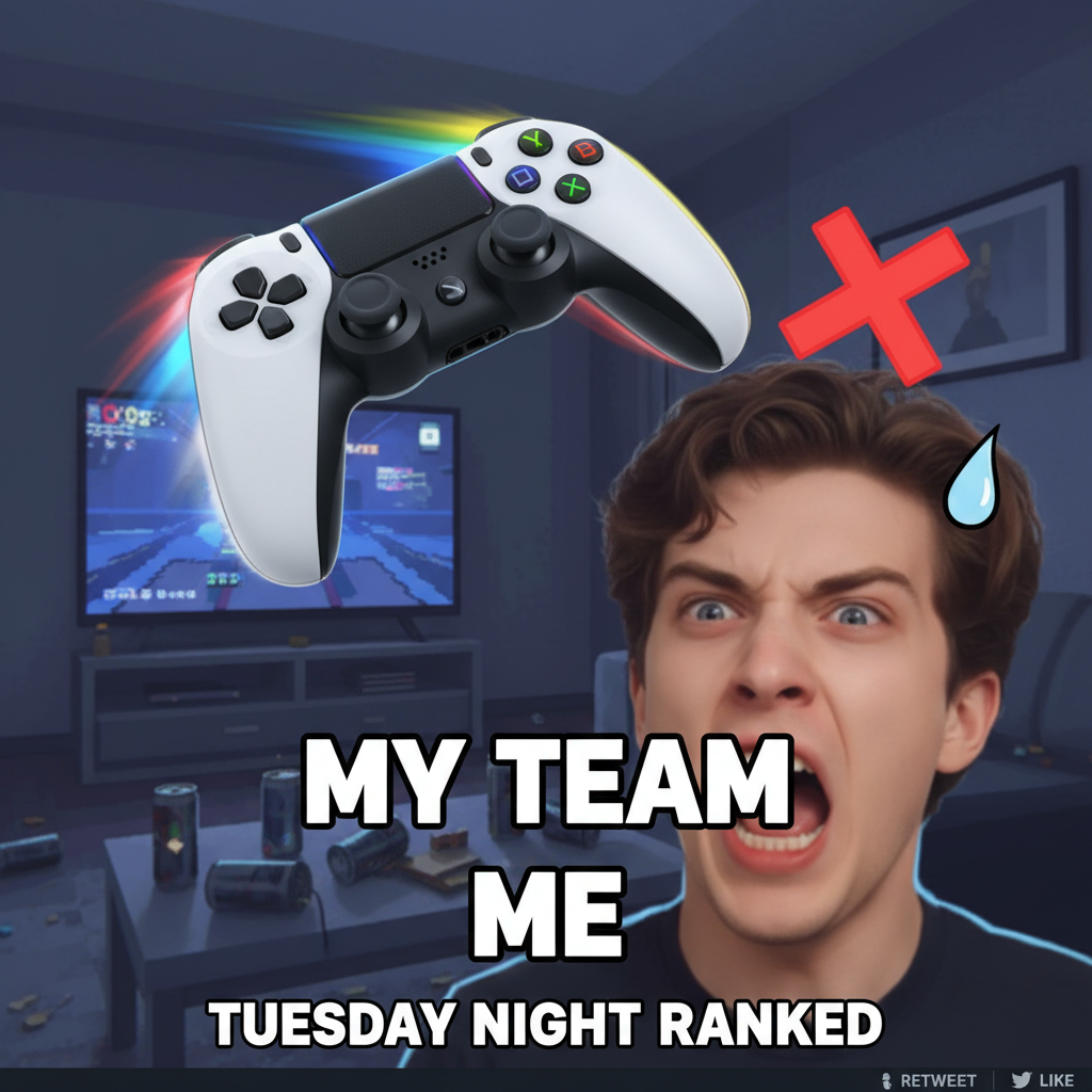 My controller just flew across the room. It's not rage, it's 'aggressive repositioning'.