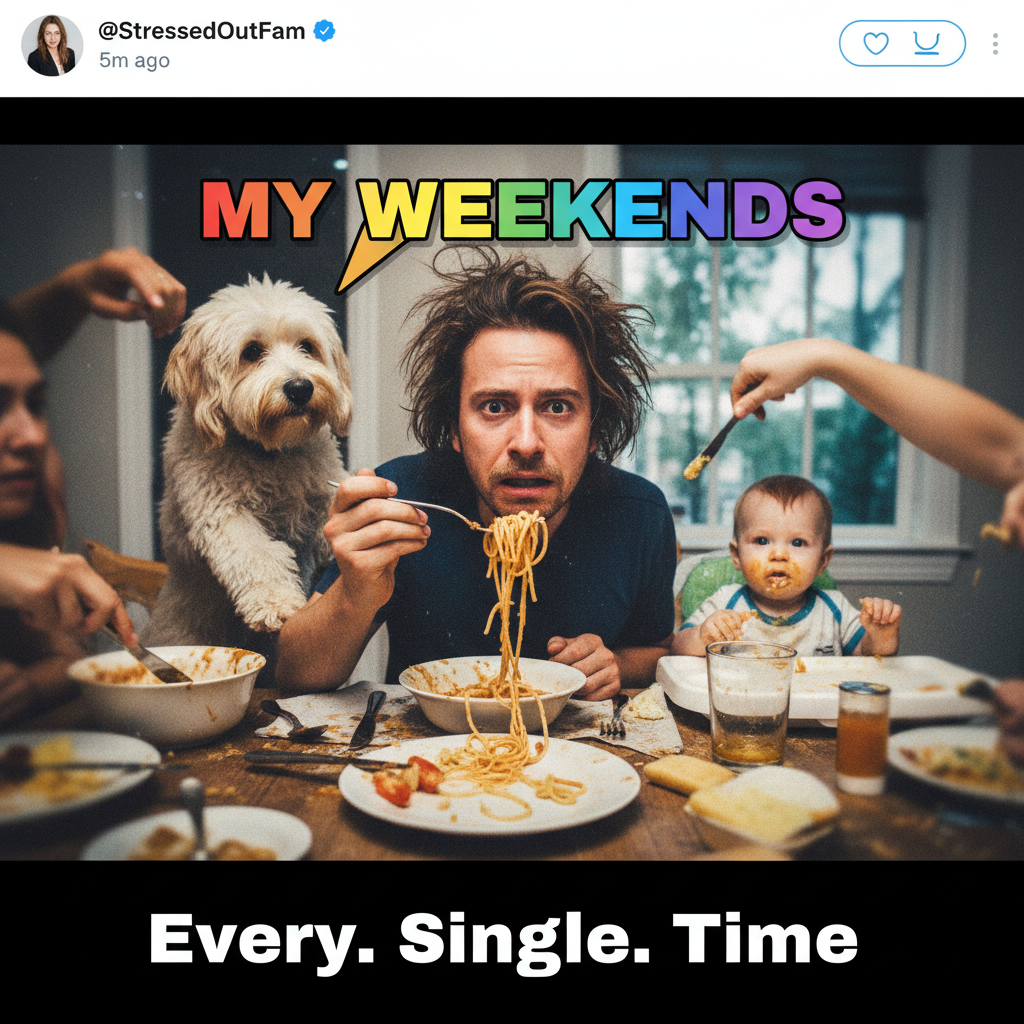 Grandma just asked if my 'internet friends' are coming to dinner. Send help.