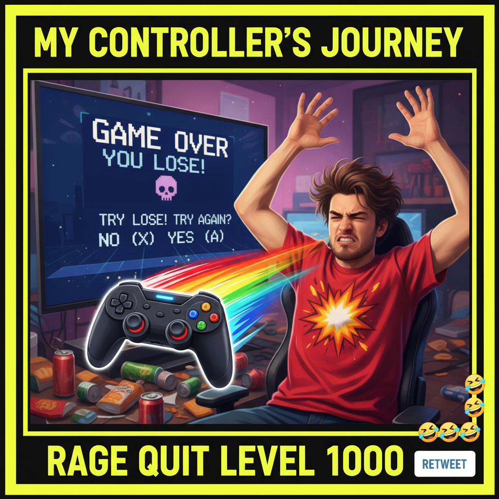 My controller just flew across the room. I swear it wasn't me, it was the lag.