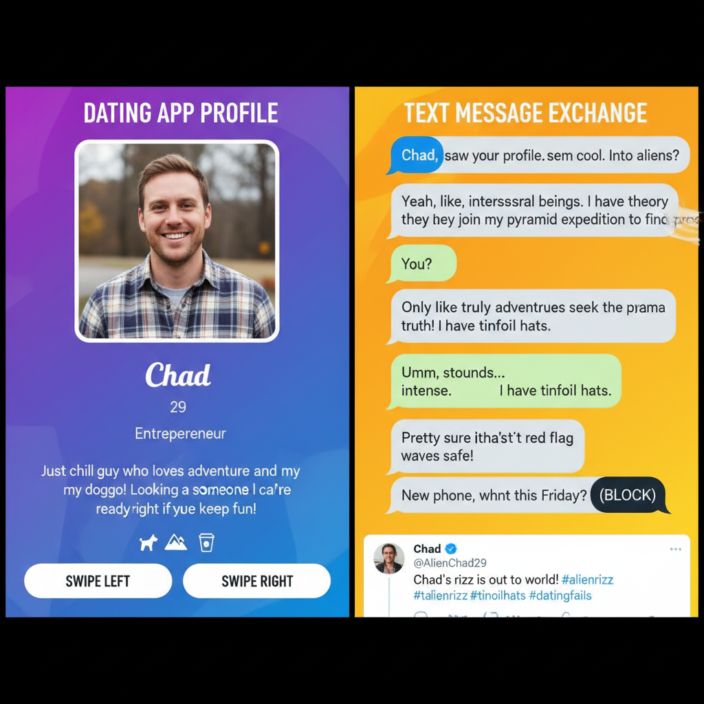 Dating app bio: 'Looking for someone to split the bill.' My DMs: 'Can I split your rent?'