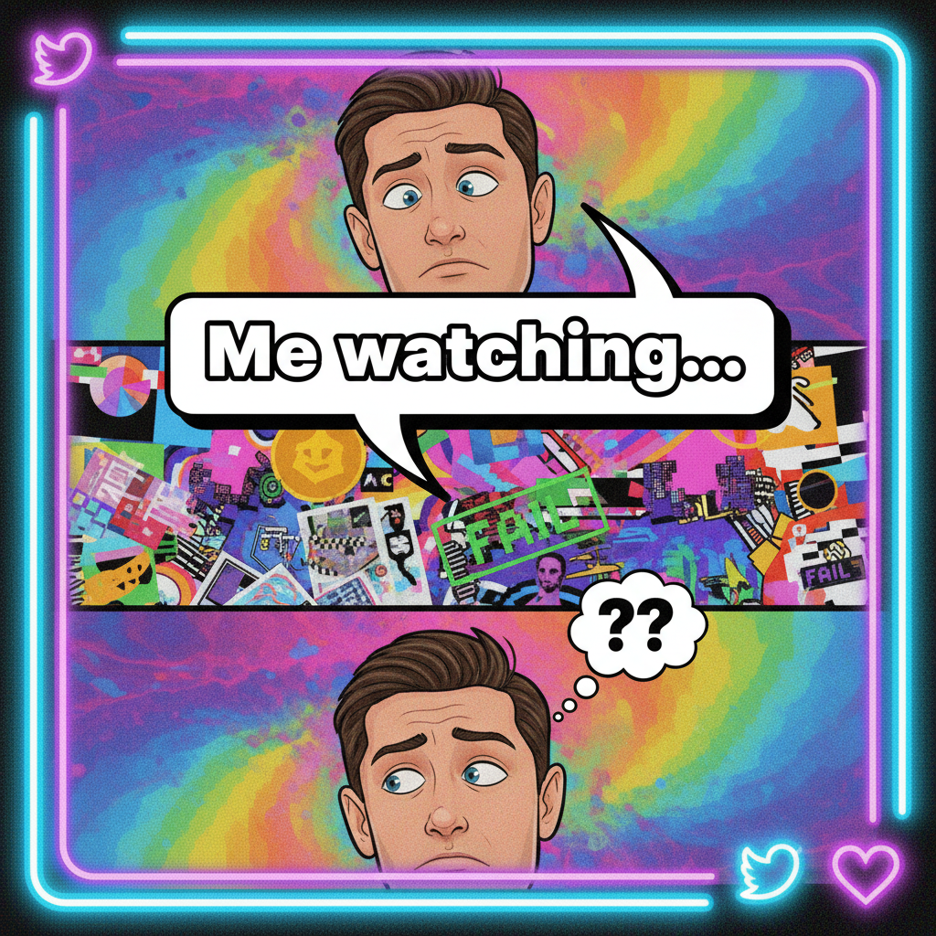 Me watching literally any drama unfold online: *insert confused blinking guy meme*