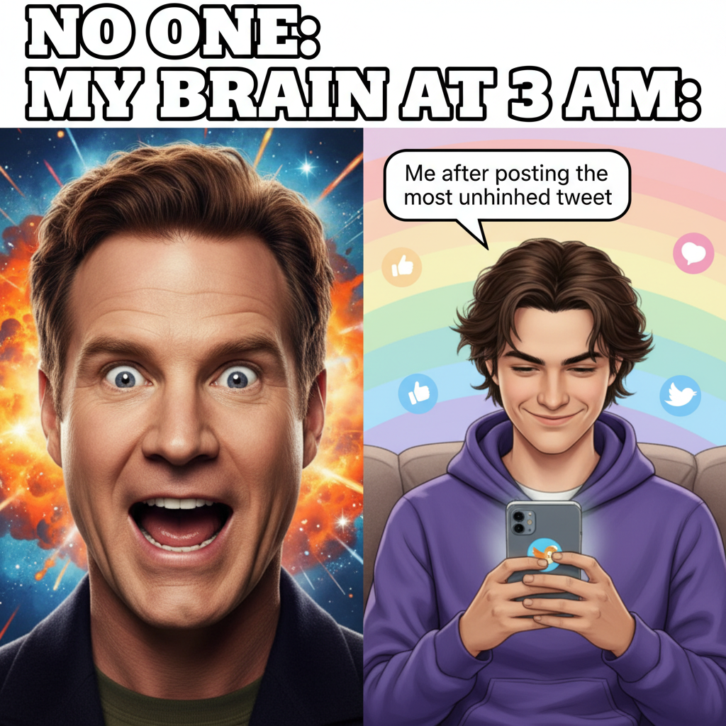 Me watching that celebrity's reaction meme knowing I'll use it for everything now.