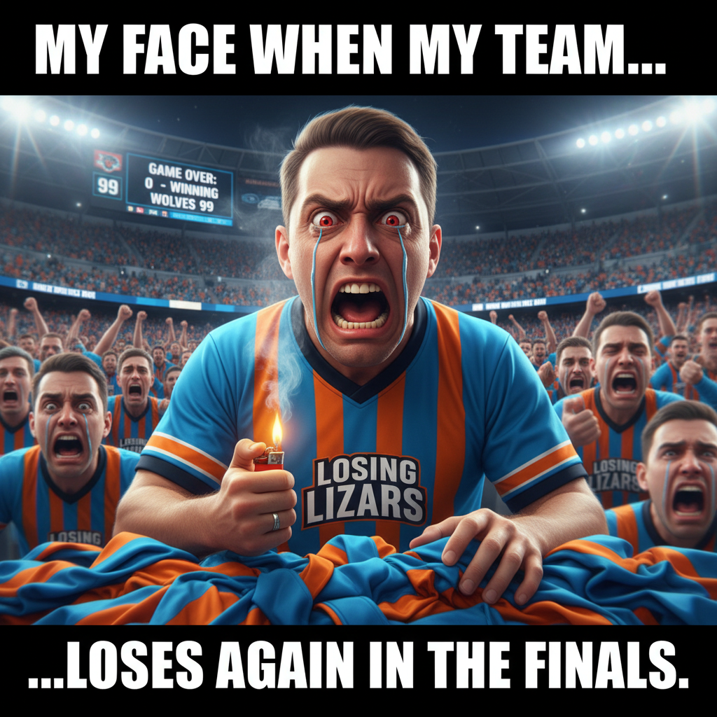 My team lost. I'm legally required to burn all my jerseys and rethink my life choices.